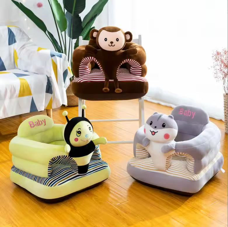 🐰 Siège Bébé Canapé en Peluche – Douceur, Sécurité et Élégance réunies !