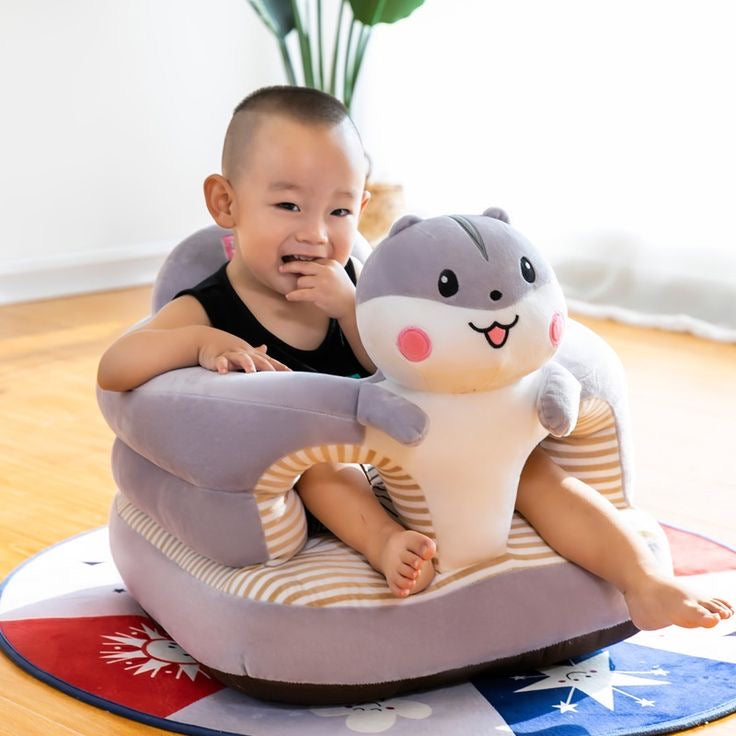 🐰 Siège Bébé Canapé en Peluche – Douceur, Sécurité et Élégance réunies !